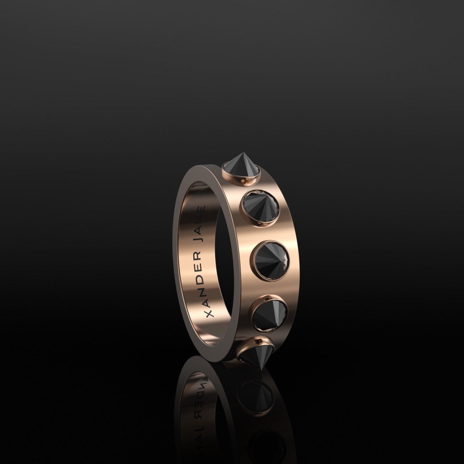 SPIKED Diamond Ring