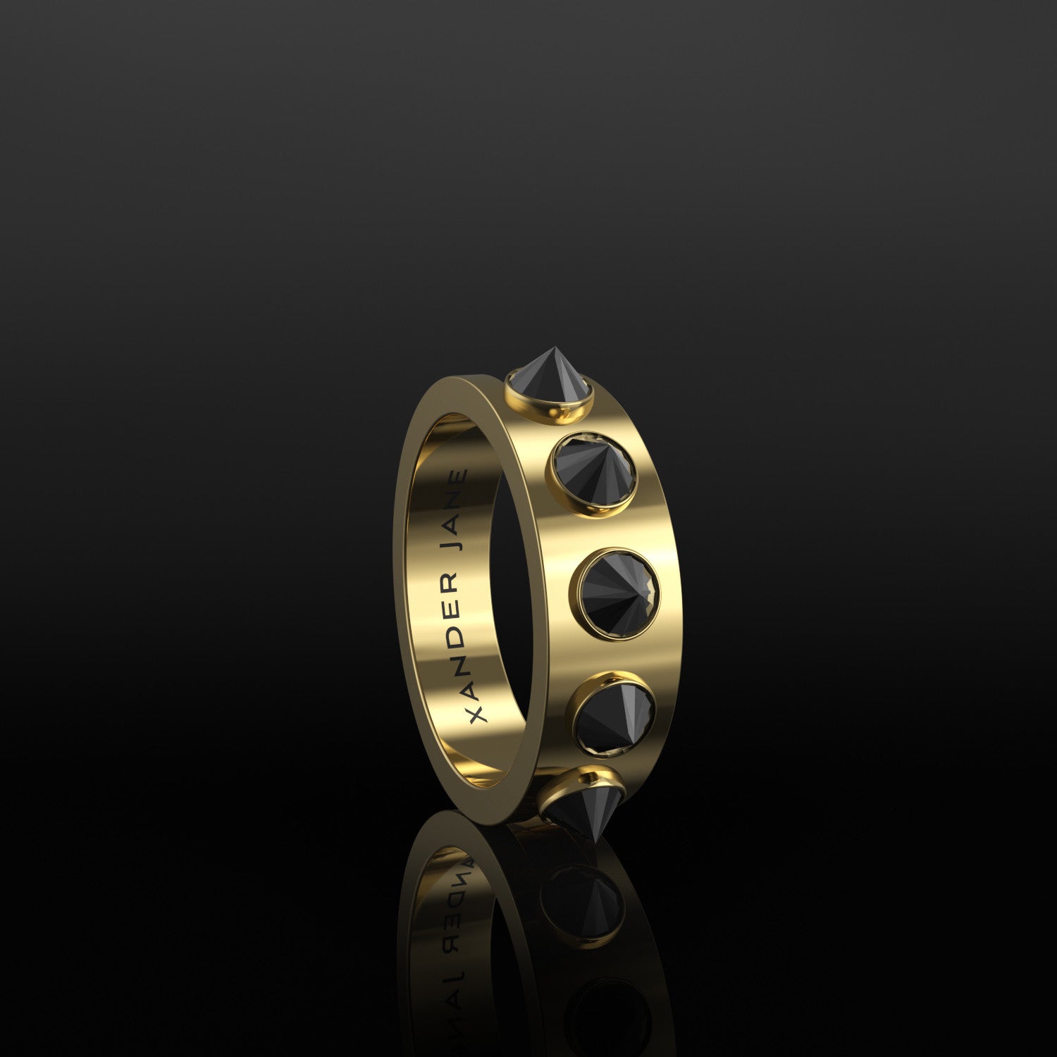 SPIKED Diamond Ring
