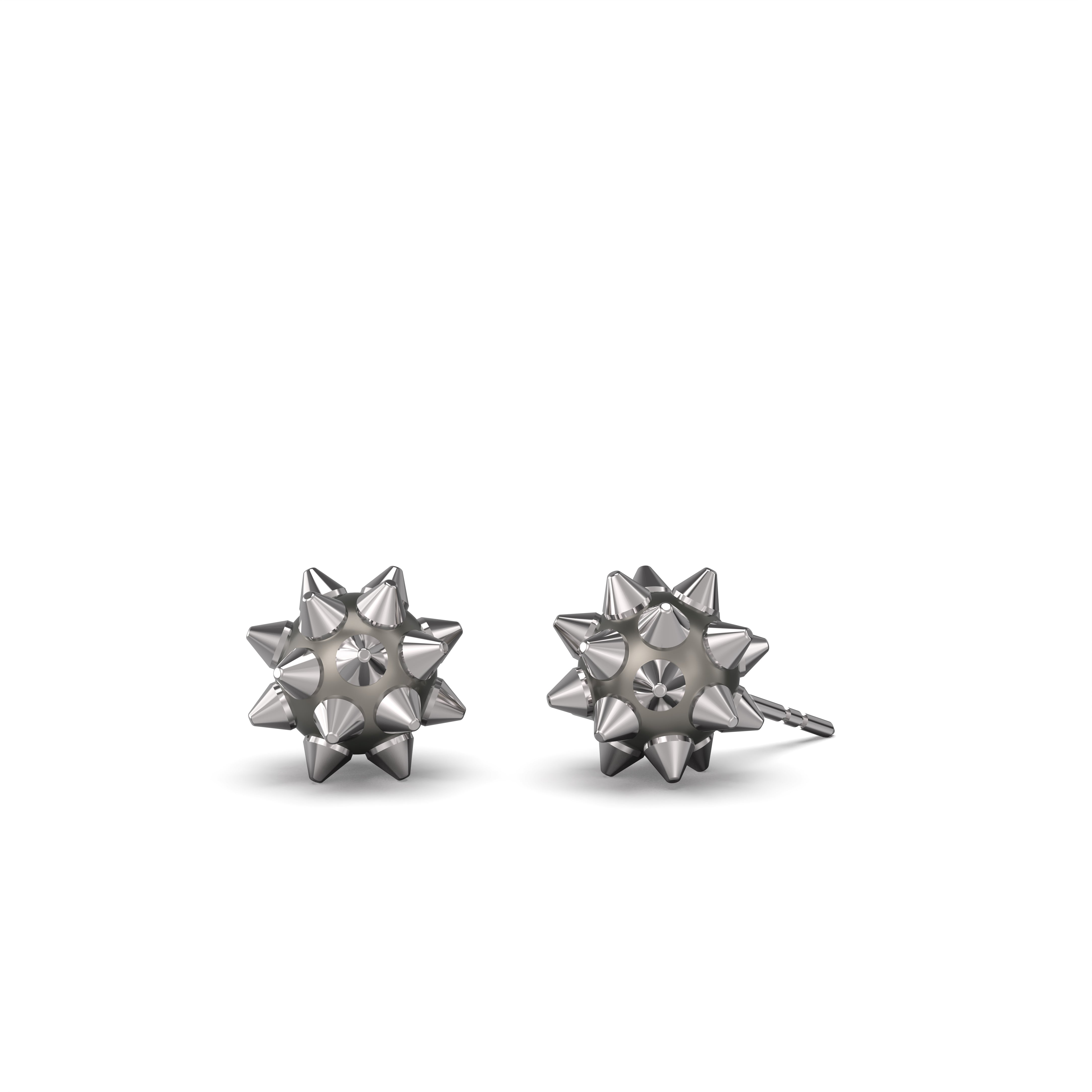 SPIKED Pearl Earrings