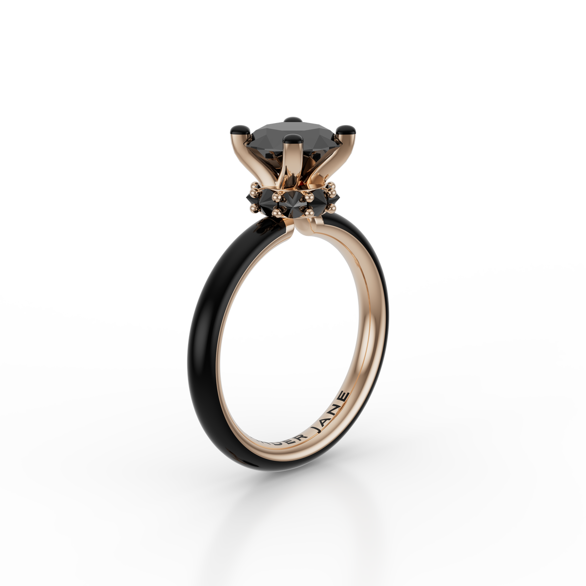 Eclipse Black Diamond Ring