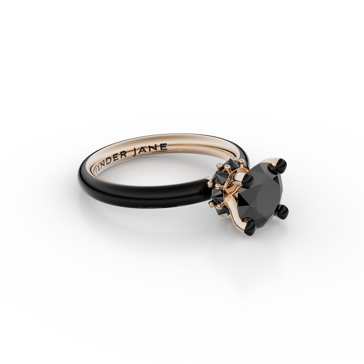 Eclipse Black Diamond Ring