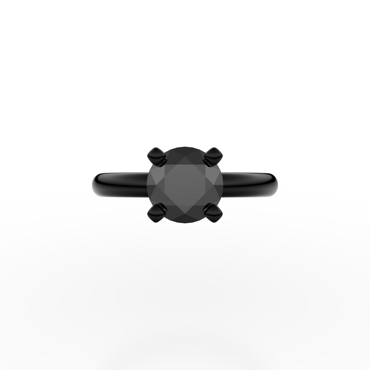 Eclipse Black Diamond Ring