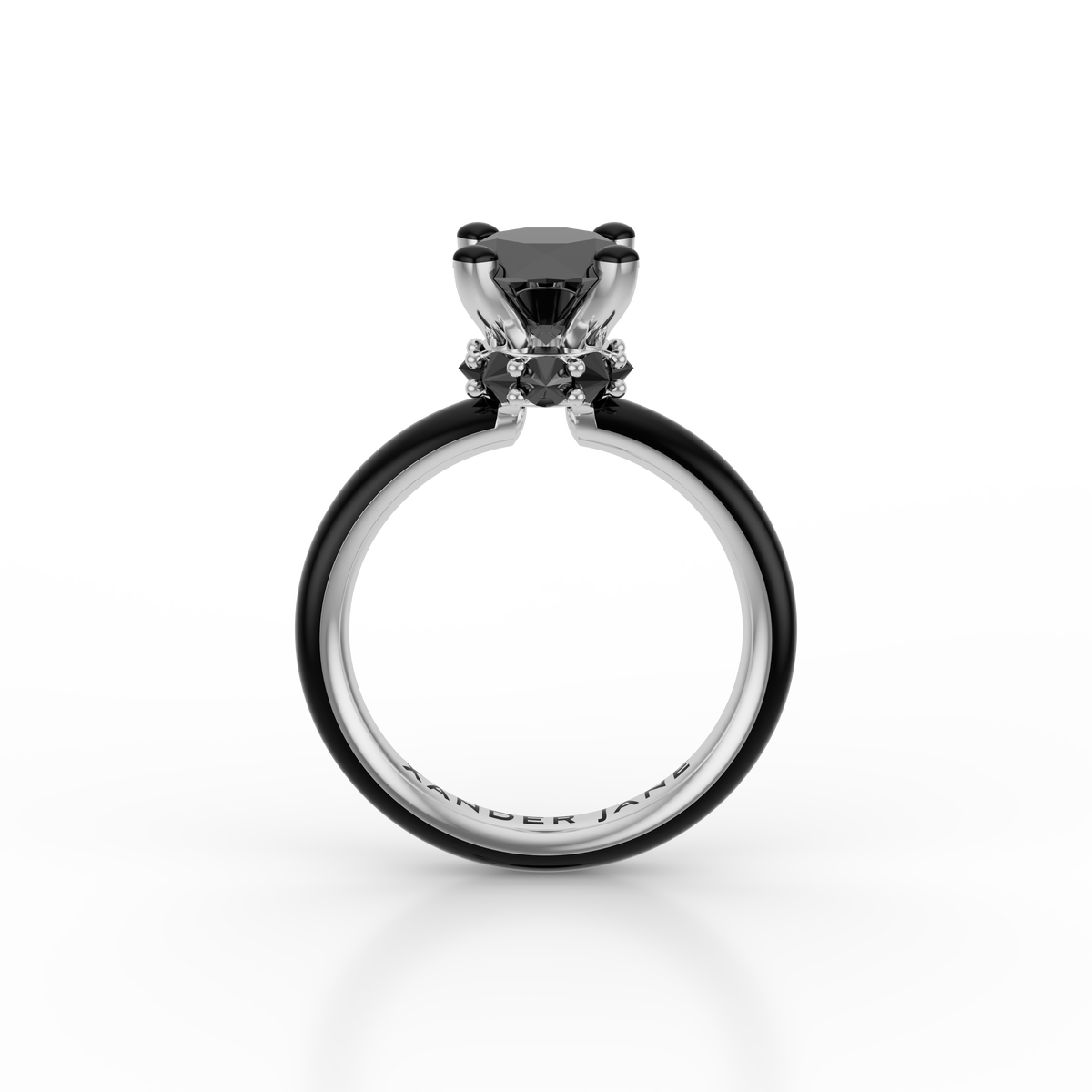 Eclipse Black Diamond Ring