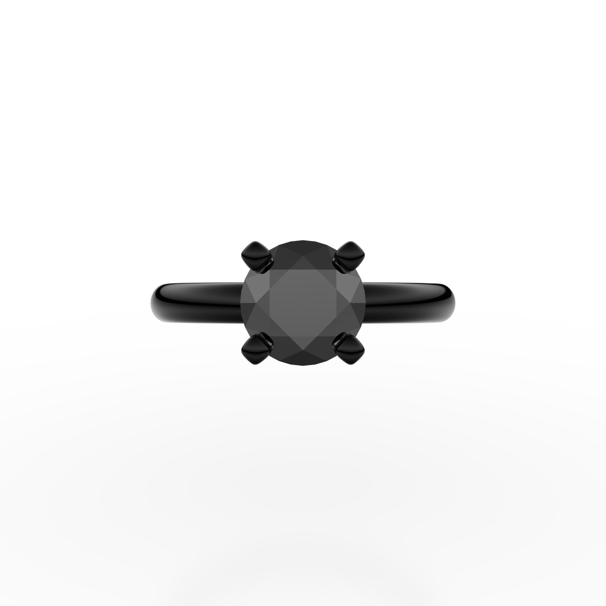 Eclipse Black Diamond Ring