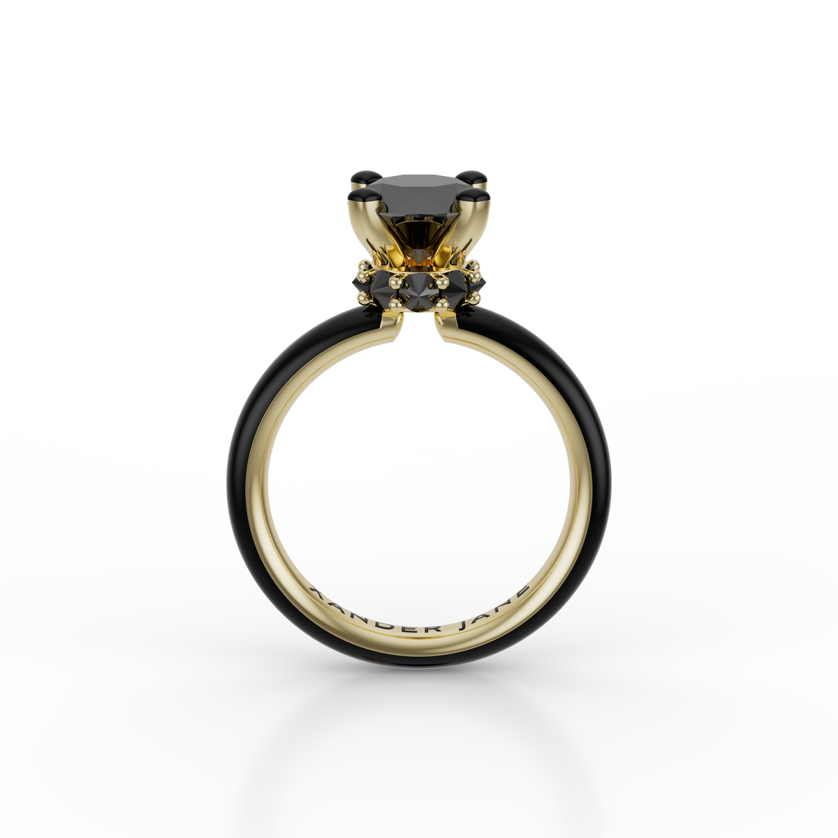 Eclipse Black Diamond Ring