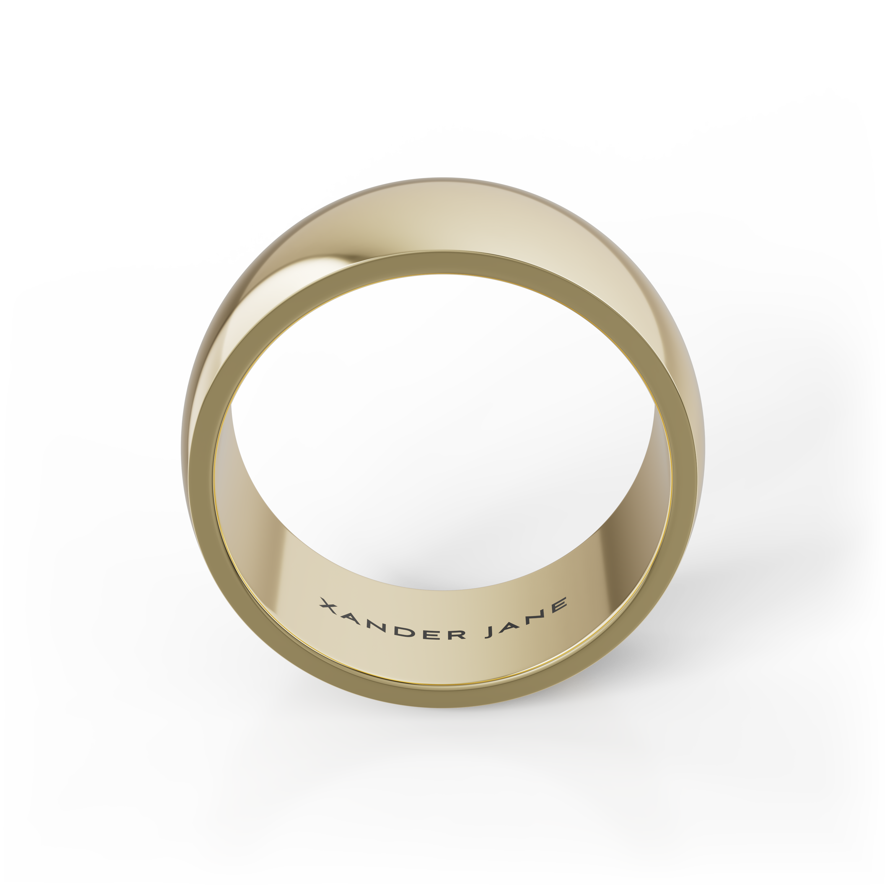 PLAIN JANE 9mm Domed Ring