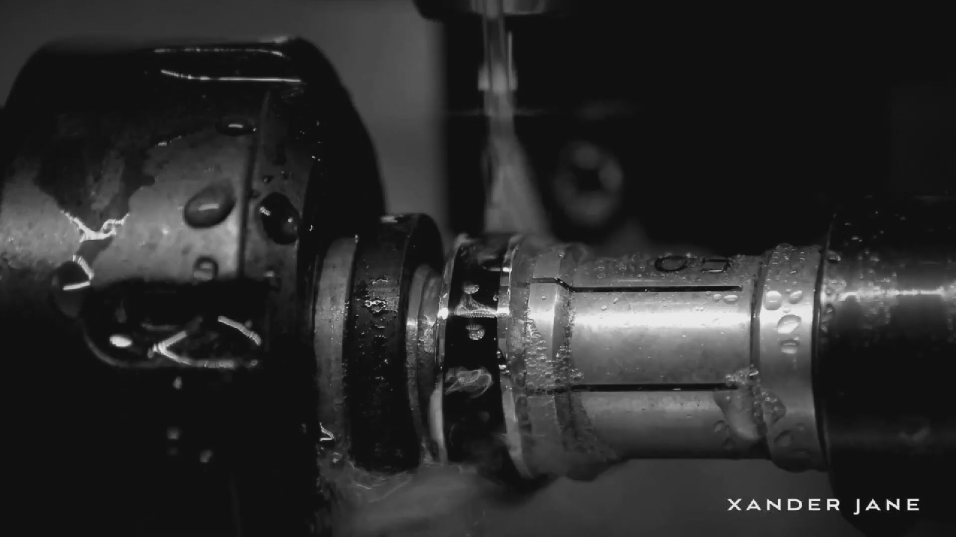 The process of crafting a ring in Xander Jane's lab, detailing each step from raw material handling to the final polishing.
